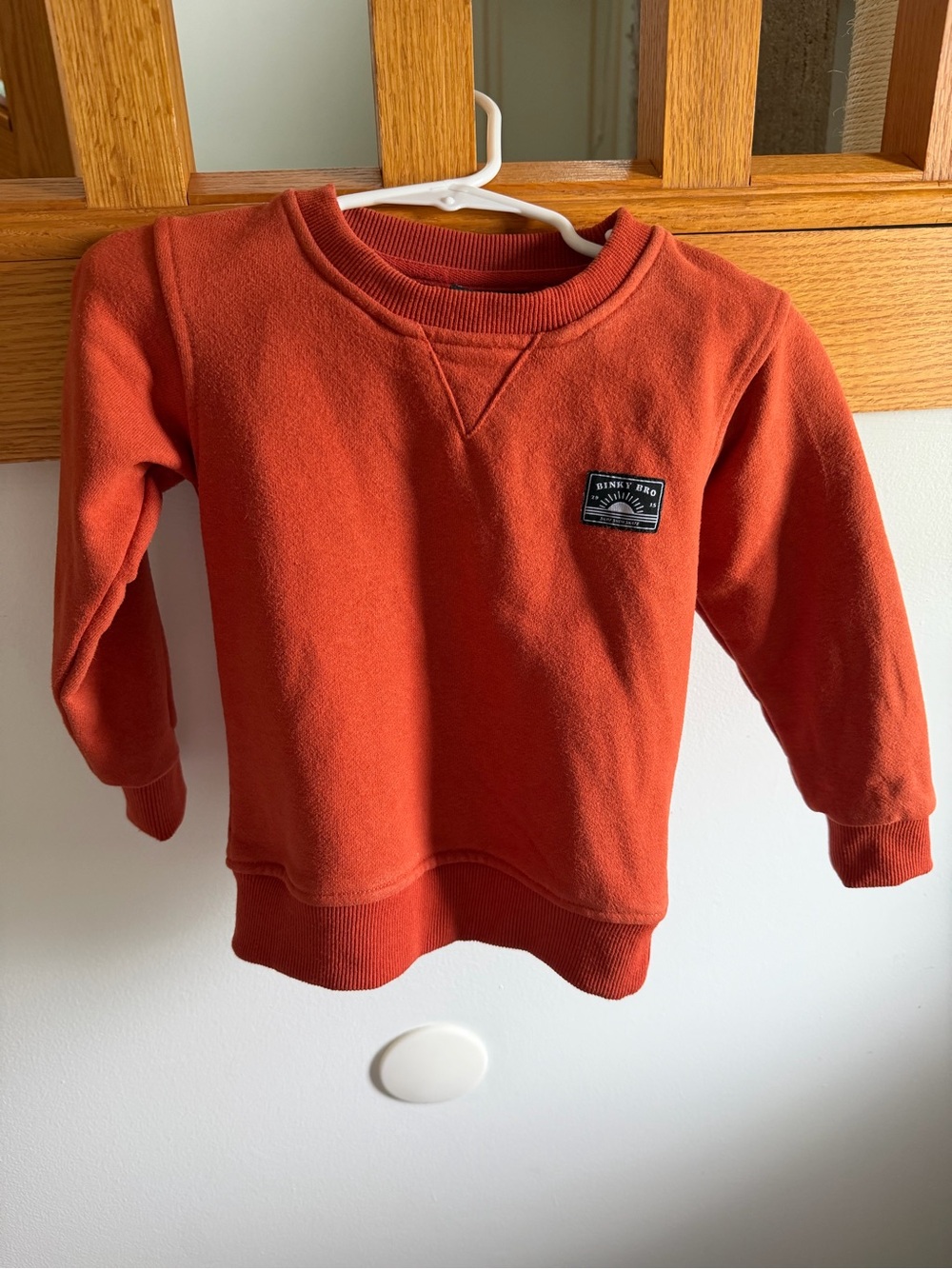 Binky Bro 12M sweatshirt